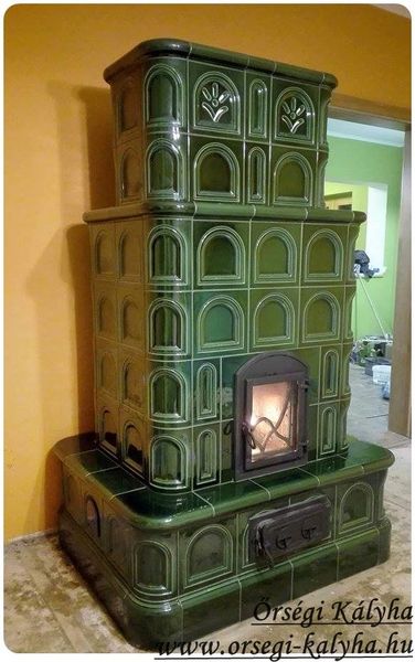 Cserépkályhák, kemencék, kandallók Vas vármegyében