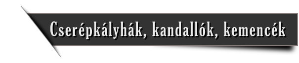 Cserépkályhás Körmenden, Szentgotthárdon